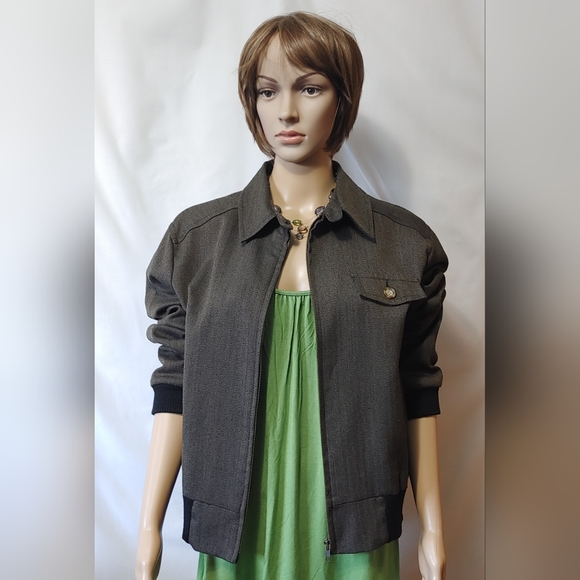 Tanjay Bomber Style Utility Jacket  Size Med - Picture 2 of 8